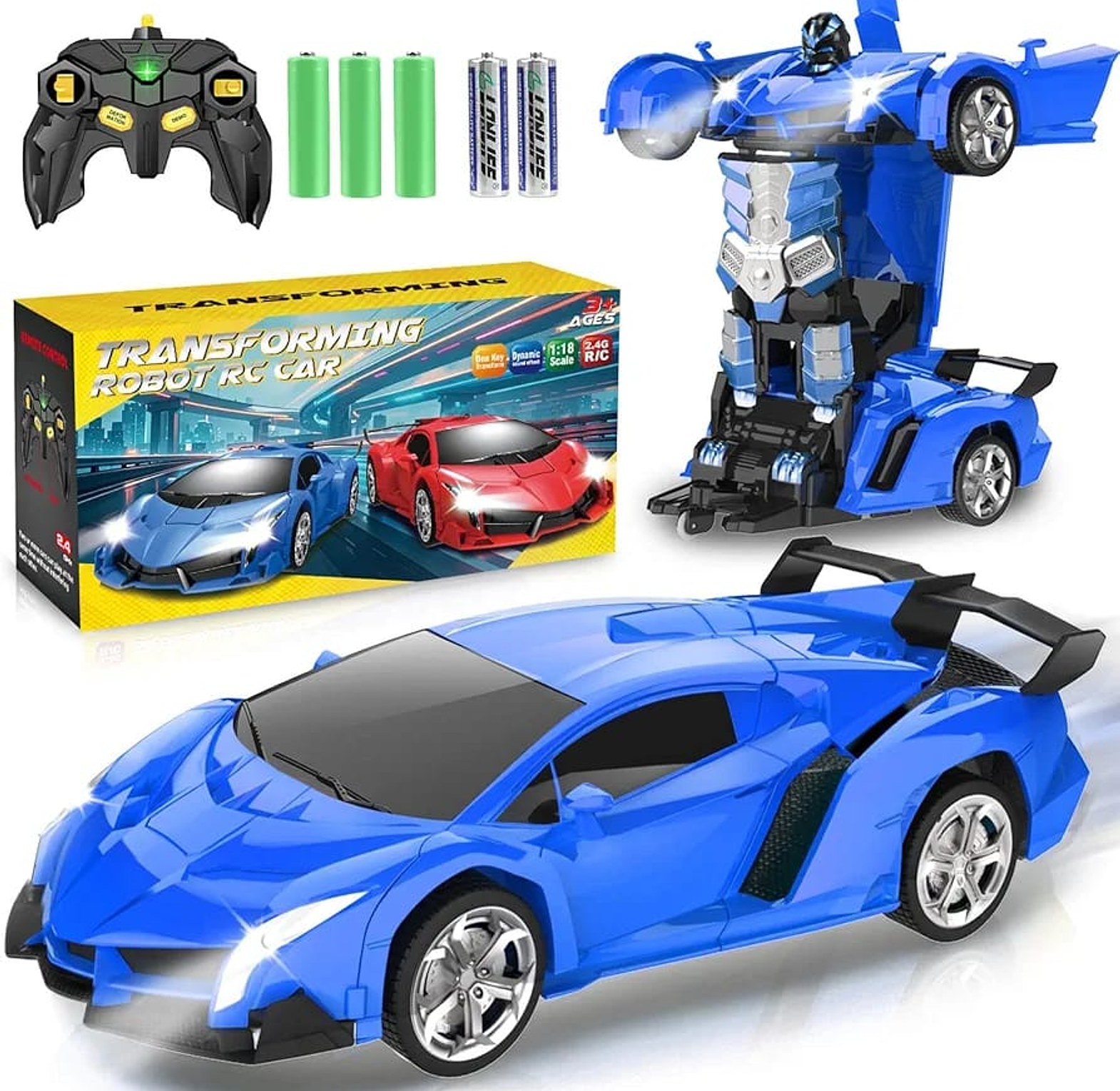 Transforming Robot RC Car image