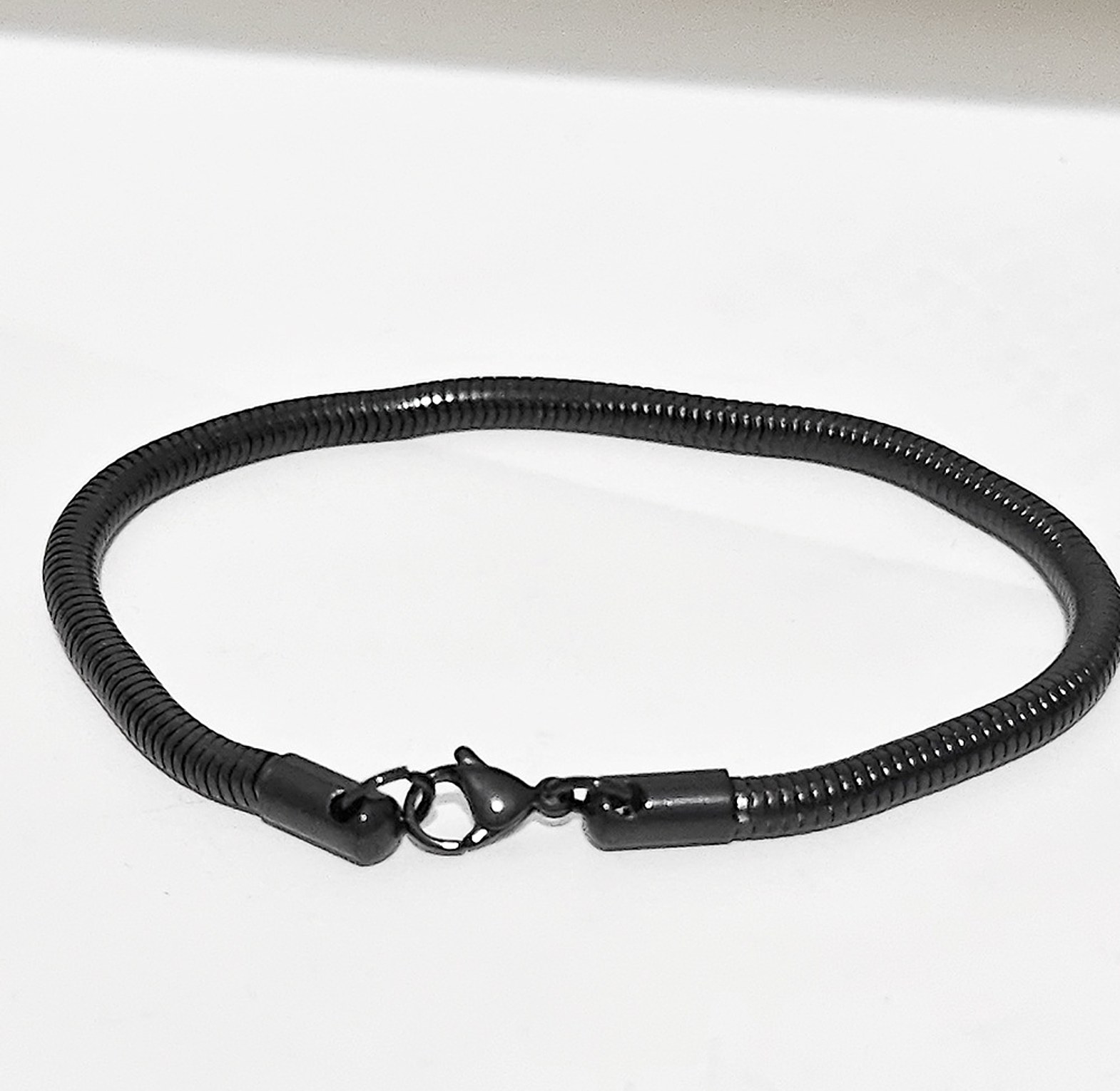 Hip-Hop Geometric Titanium Steel Men's Chain Bracelet Men's Chain Bracelets image