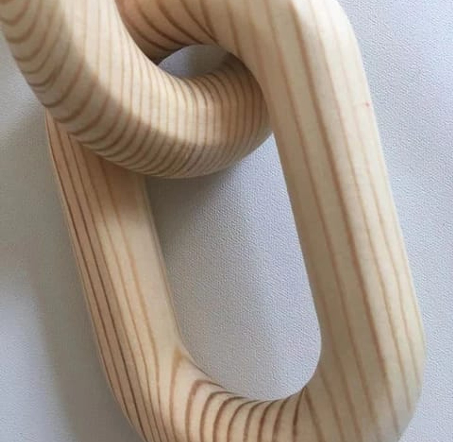 Wooden Chain link  garland  image