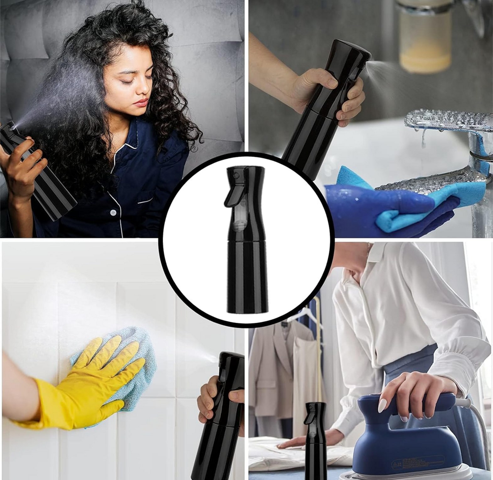 300ml Mist Continuous Hair Spray Bottle image