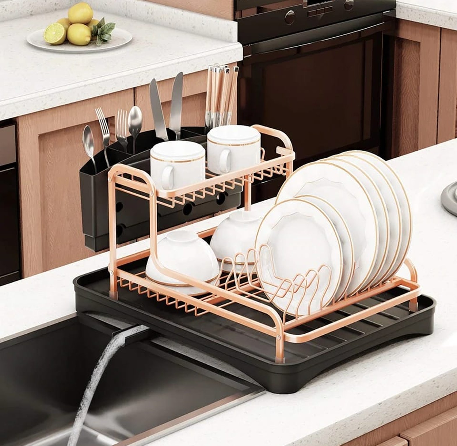 Kitchen Dish Drying Rack image