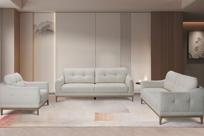 LILO 6 Seater Fabric Sofa (3+2+1) image