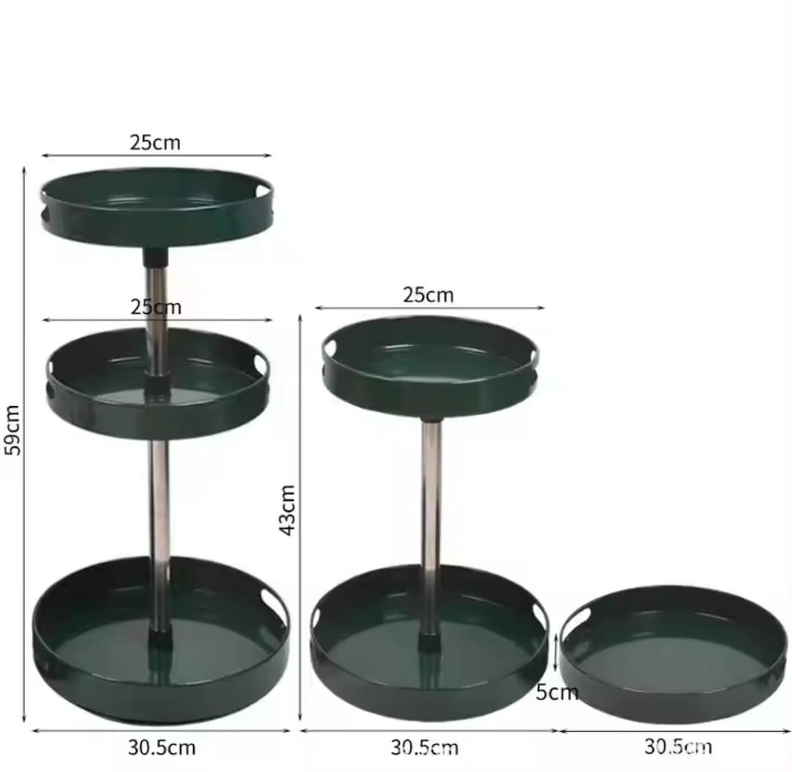 360° Rotating Spice Rack Organizer image