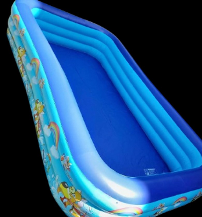 300CM BY 180CM Rectangular Inflatable Swimming Pool image