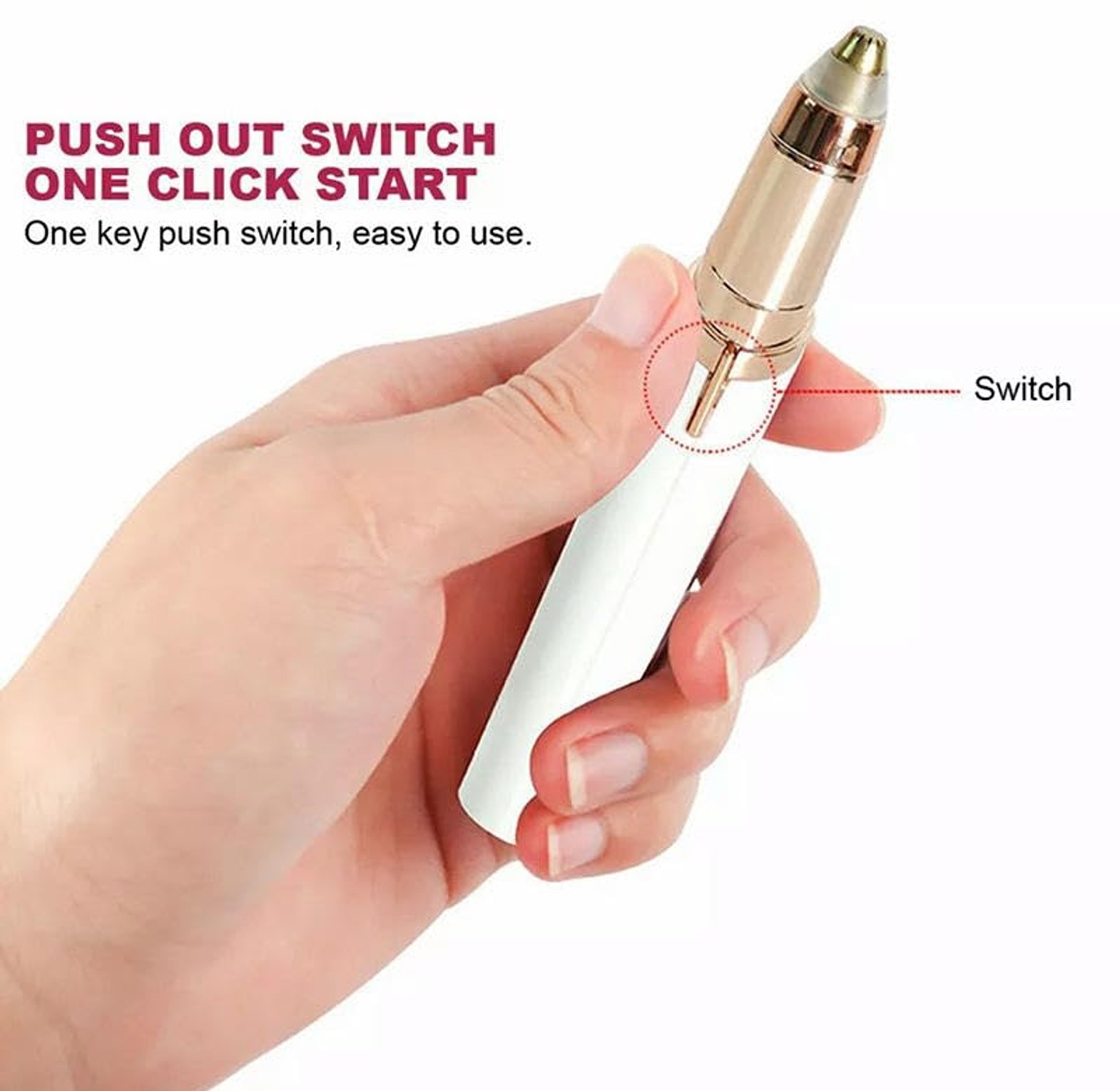 Rechargeable Eyebrow Trimmer, Shaver image