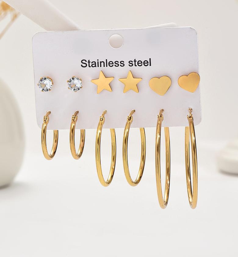 Stainless hoop set 01 image