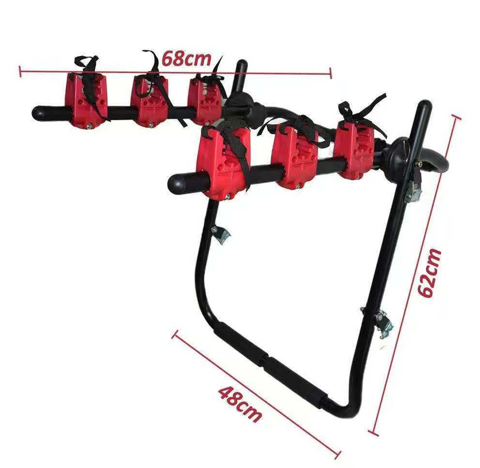 3-Bike Trunk Mount Bicycle Carrier/Rack image