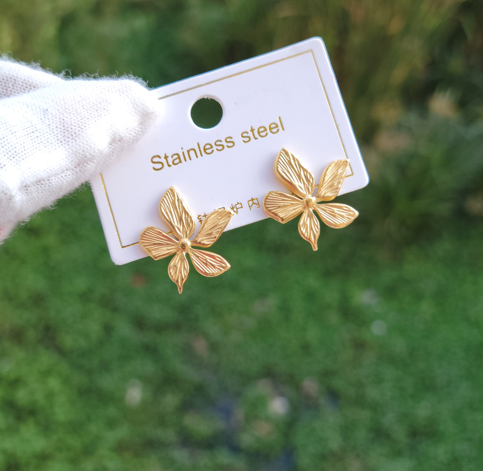 Flower earrings  image
