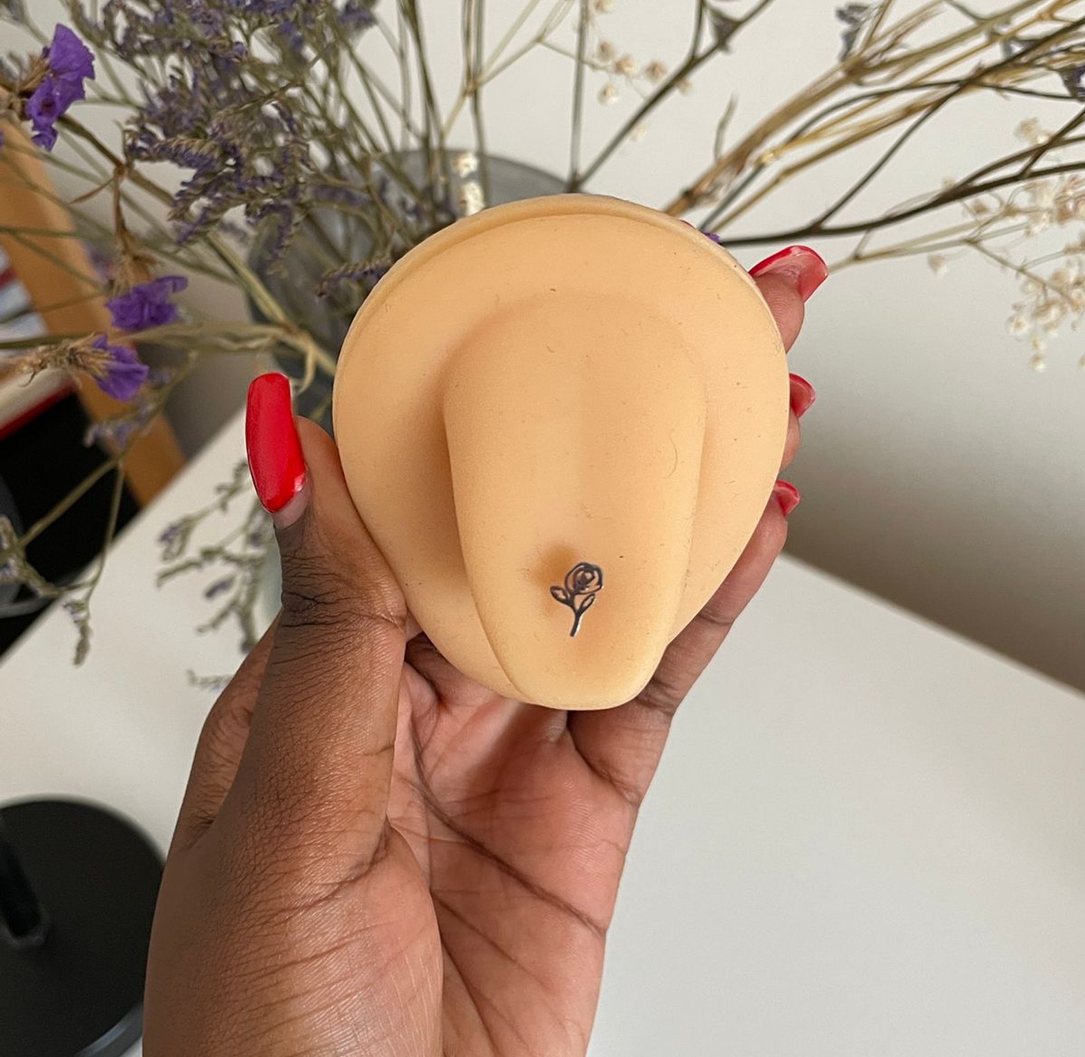 Rose Bloom Tongue Rings  image