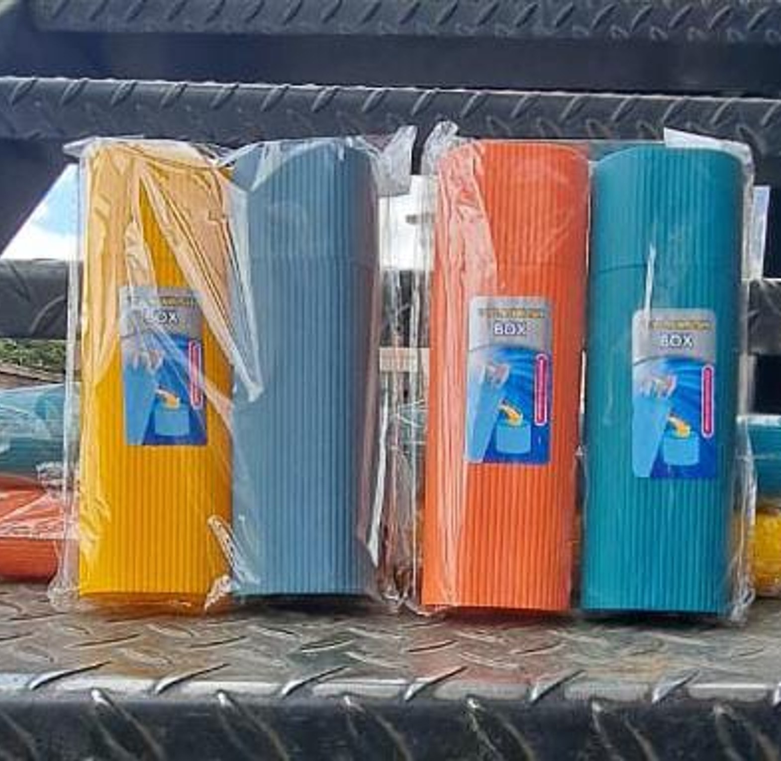 Portable Travel Toothbrush Box and Toothpaste Holder Organizer image