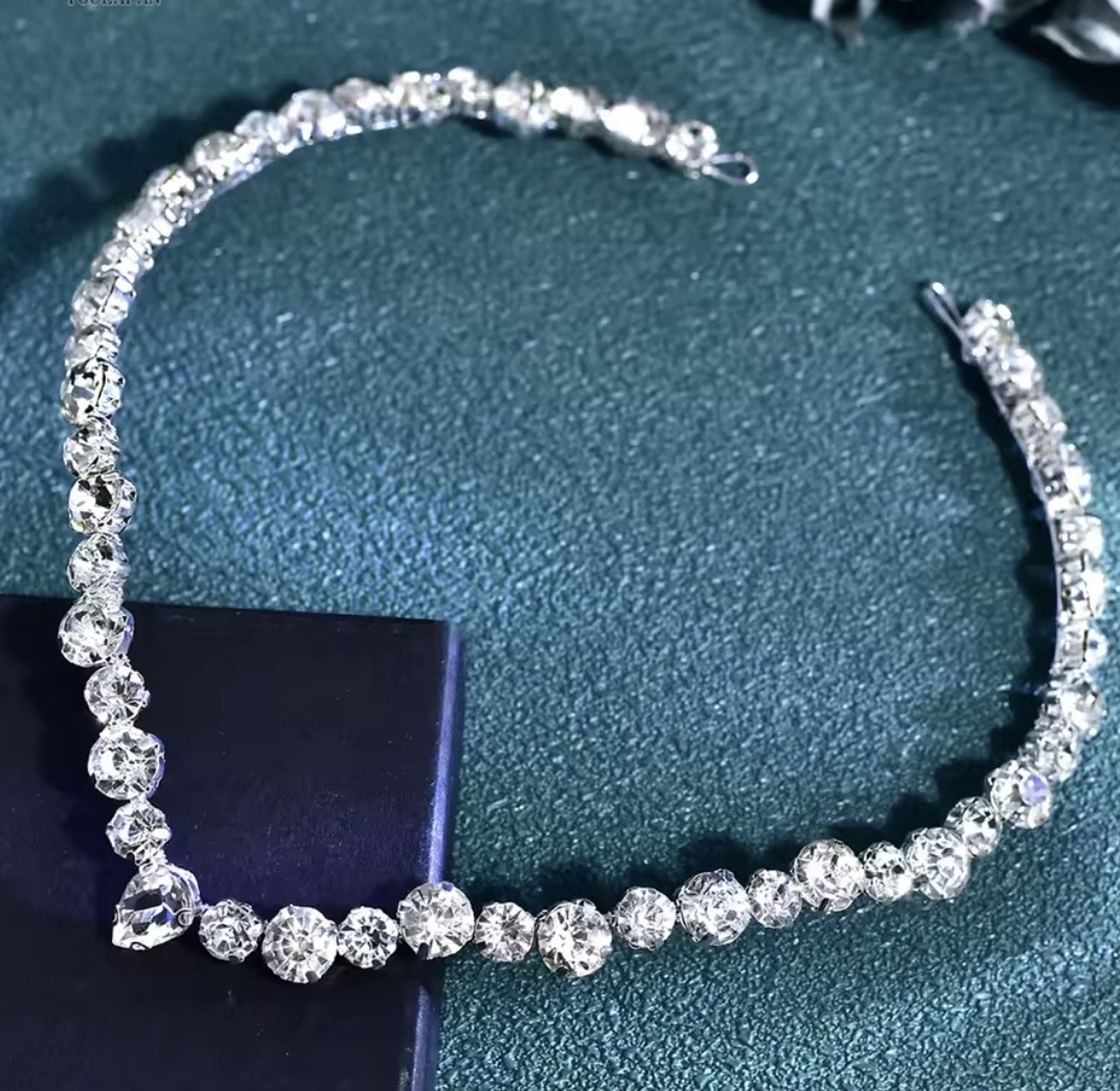 Arboreal Crystal Bridal Forehead Vine image