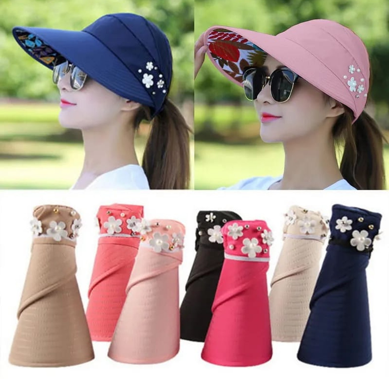 New Summer Outdoor Leisure Hat Ladies image