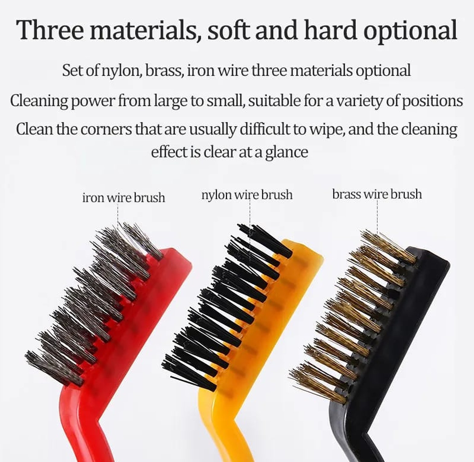 3Pcs  Cleaning Brushes  image