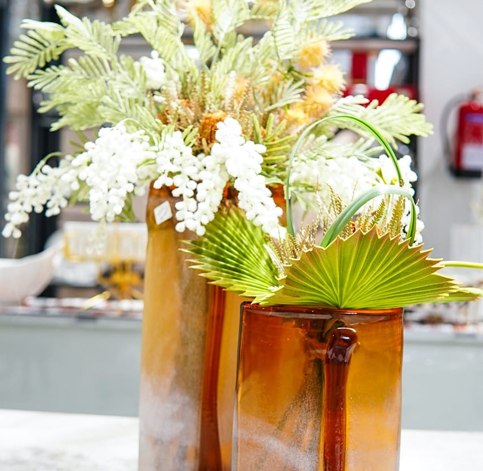 Crystal vase with flower   image