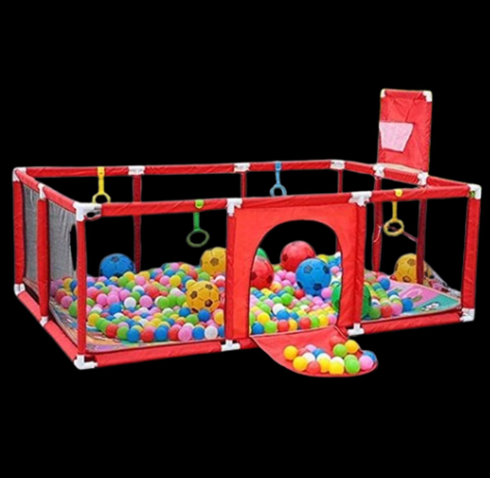  Kids Play Fence or Baby Playpen/ Child Safety Fence or Game Fence. Comes With 30balls image