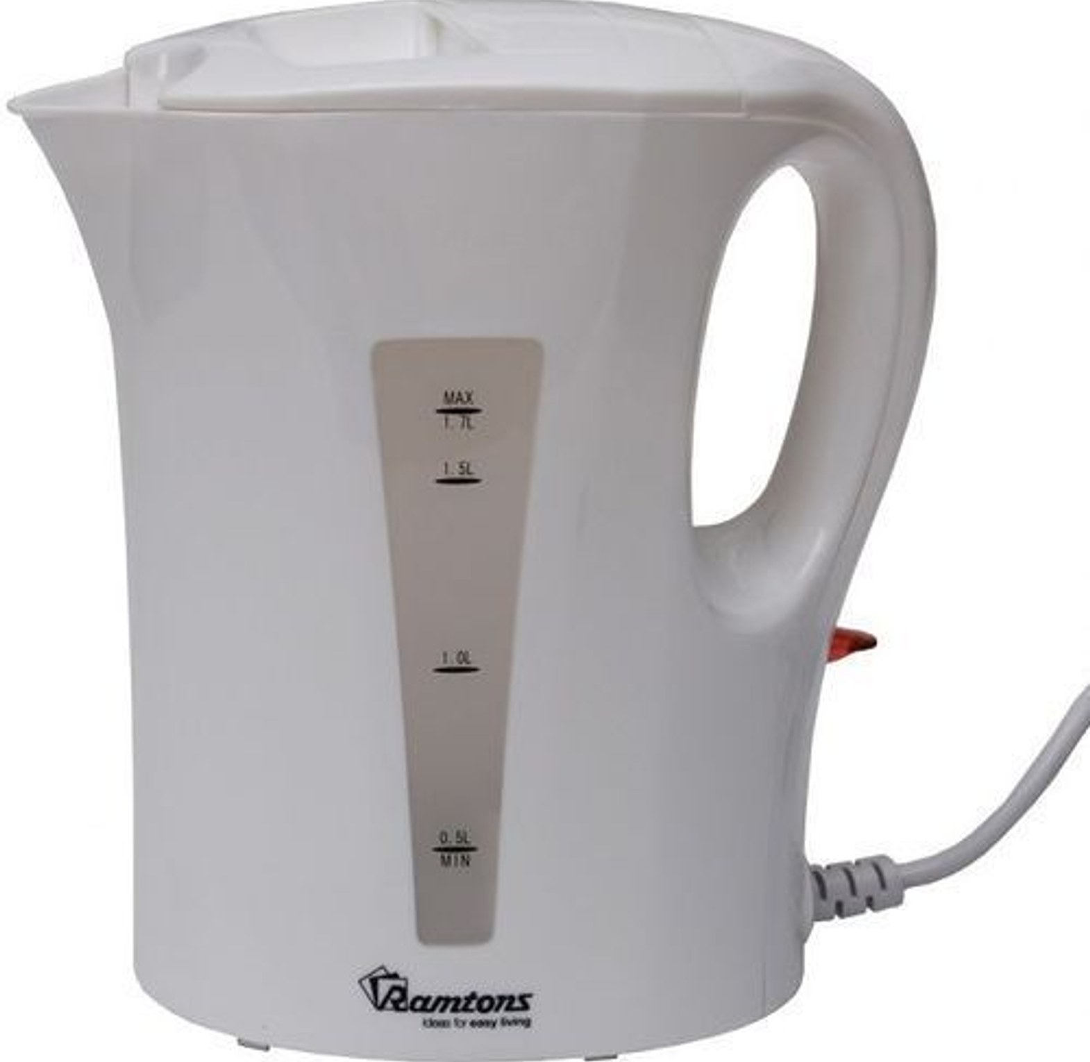 Ramtons RM/399-Corded Electric Kettle 1.7 Ltrs- White (1YR WRTY) image