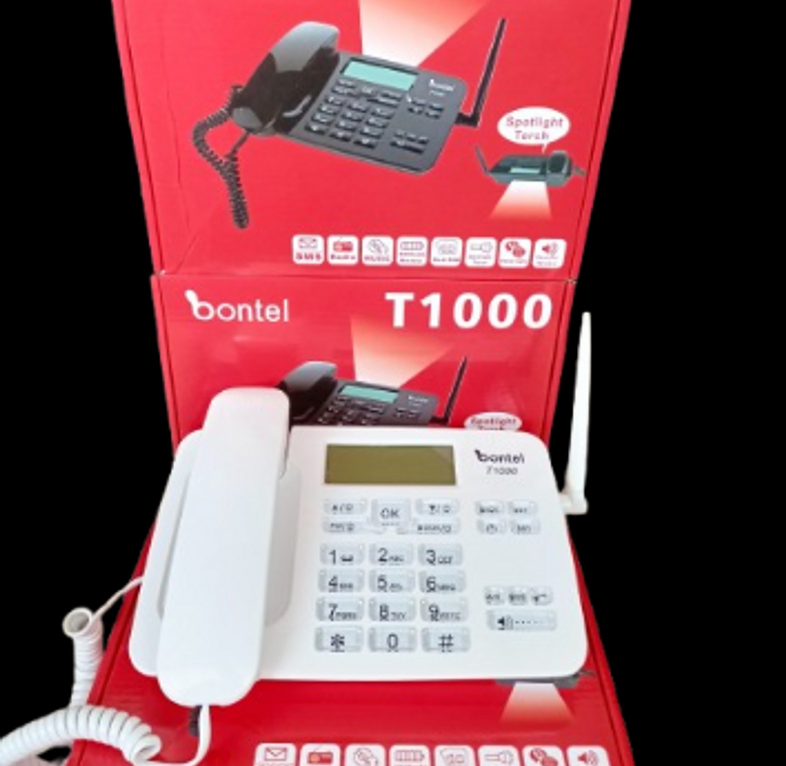 Landline Phones. Bontel T1000 Fixed Wireless GSM Desk Phone image