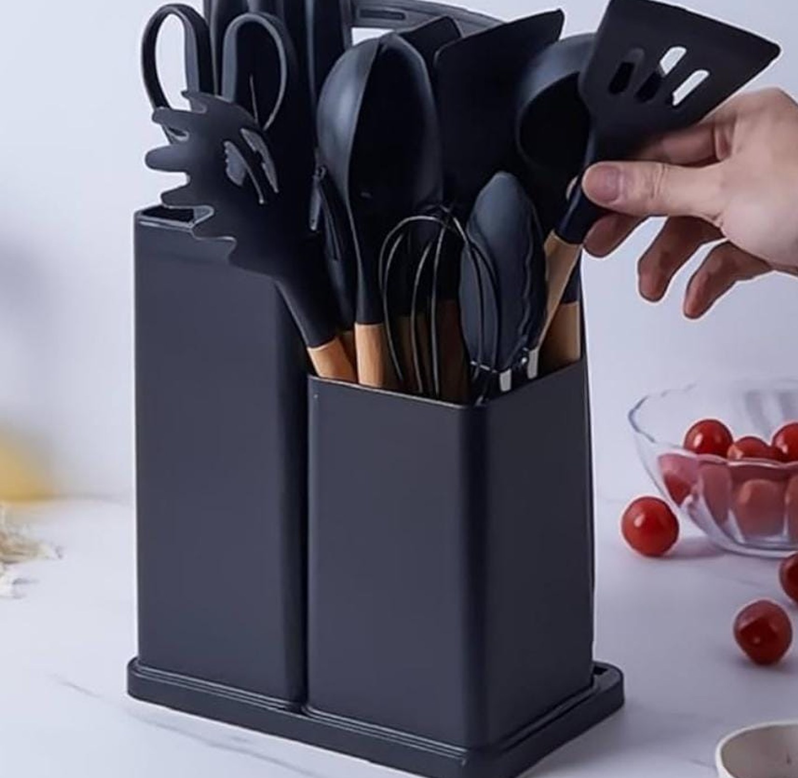 Silicon 19 PCS spoon set image