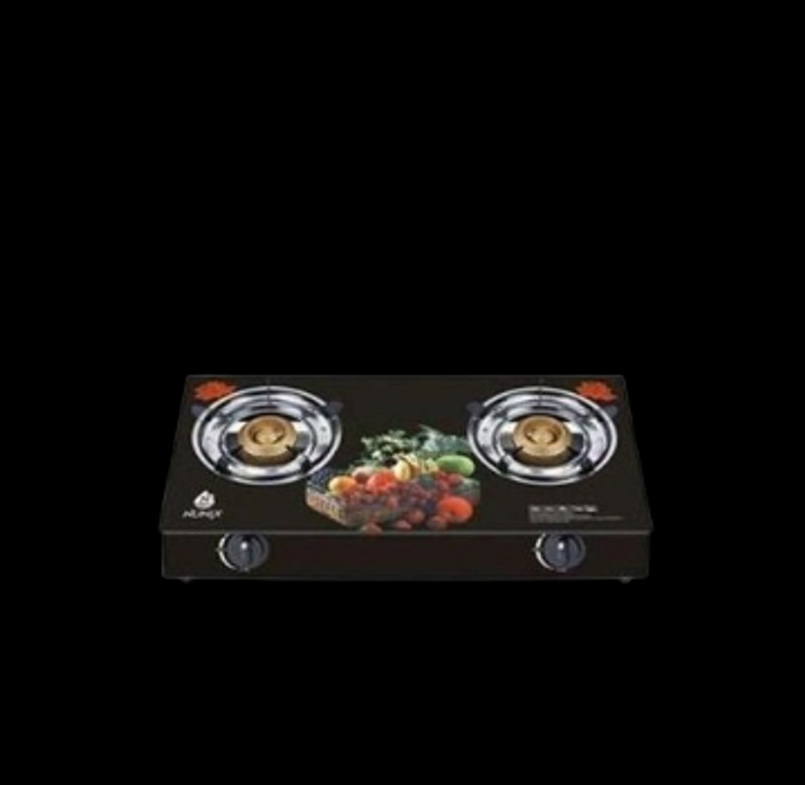 Nunix Two Burner Gas Cooker  Comes With A Free 6kg Regulator  And  A Free Gas Pipe image
