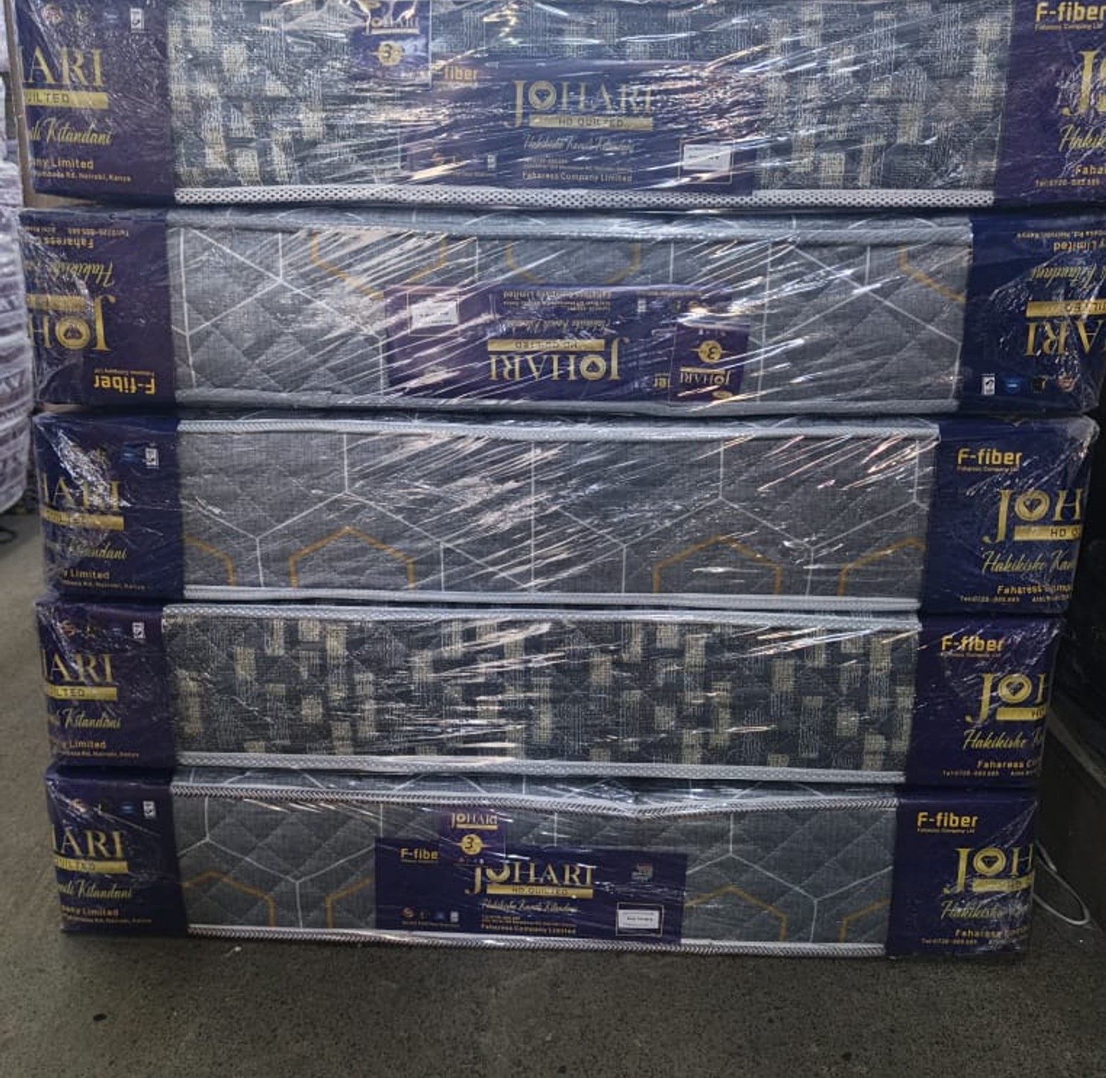 Mattress  6*6 8 inches quilted mattress High Density Quilted Mattress 6 by 6  image