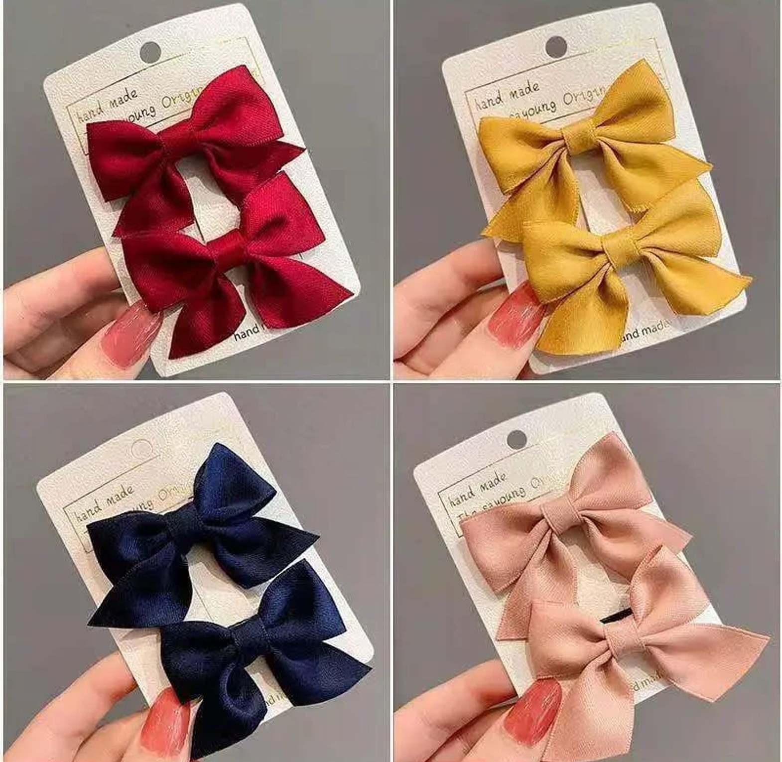 New fashion cute bow hairpin image