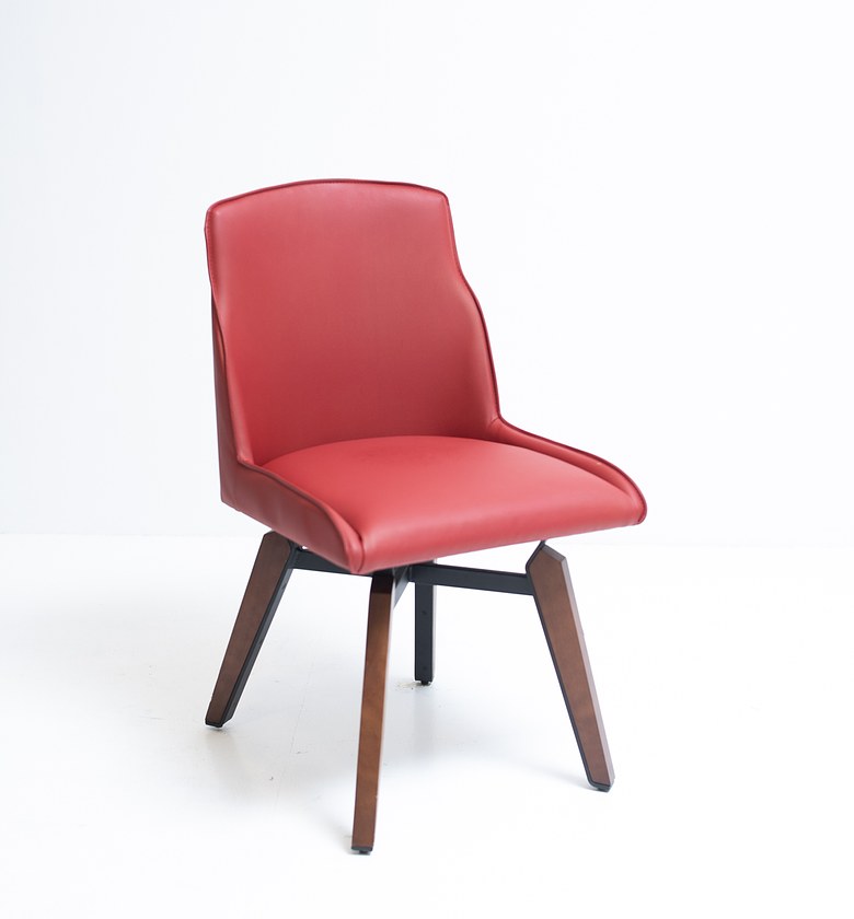 PU CHAIR MDF LEG, image