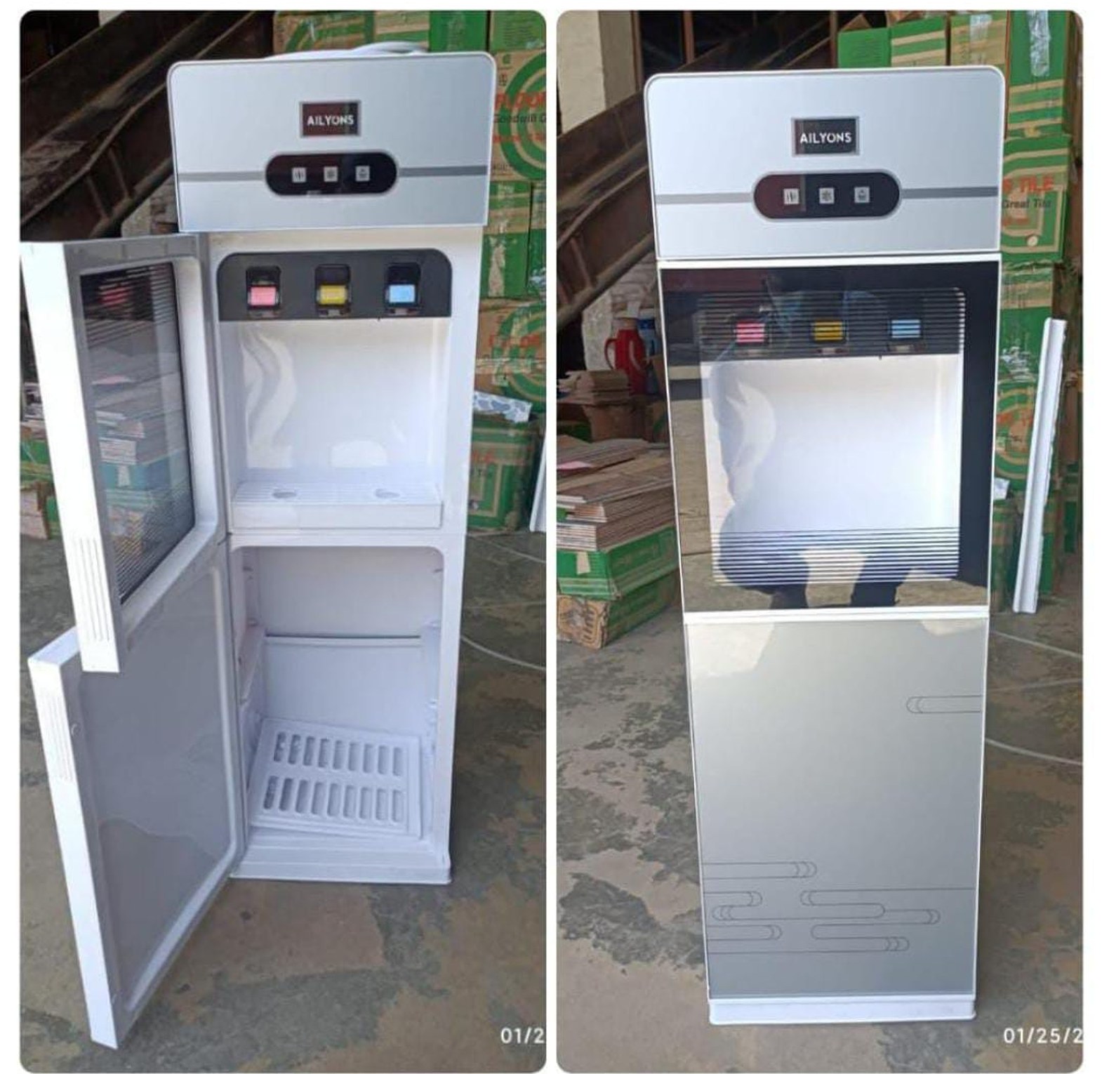 AILYONS 3 TAPS Water Dispenser Hot & Cold & Normal image