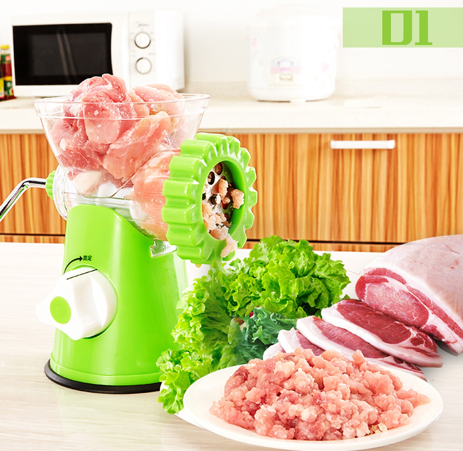 Manual Meat Mincer, Meat Grinder, Meat Cutter image