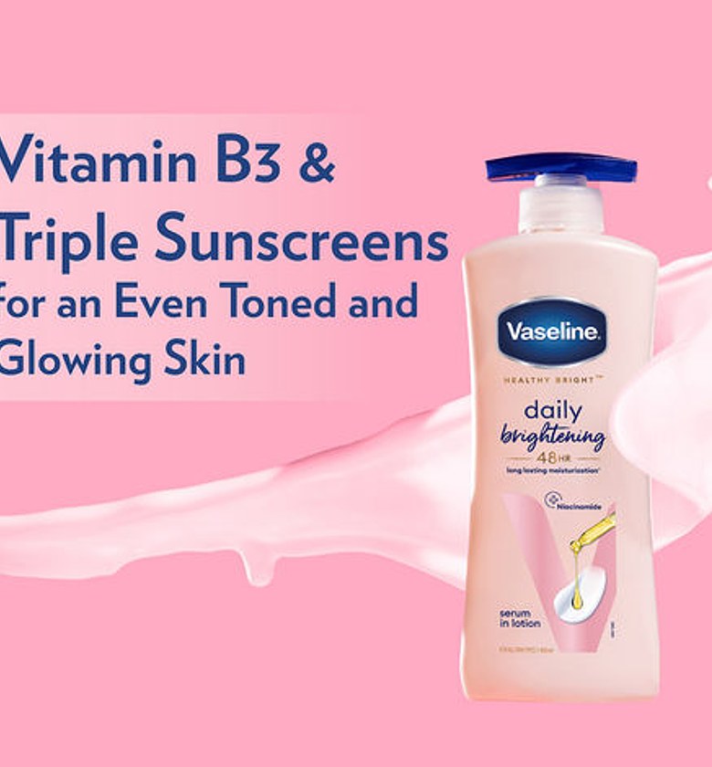 Vaseline daily brightening lotion   image