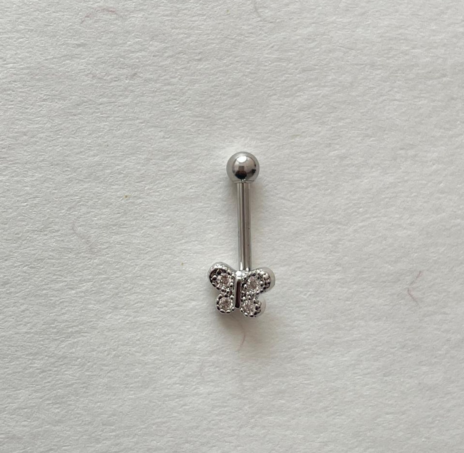 Dainty Butterfly Helix Piercing Studs image
