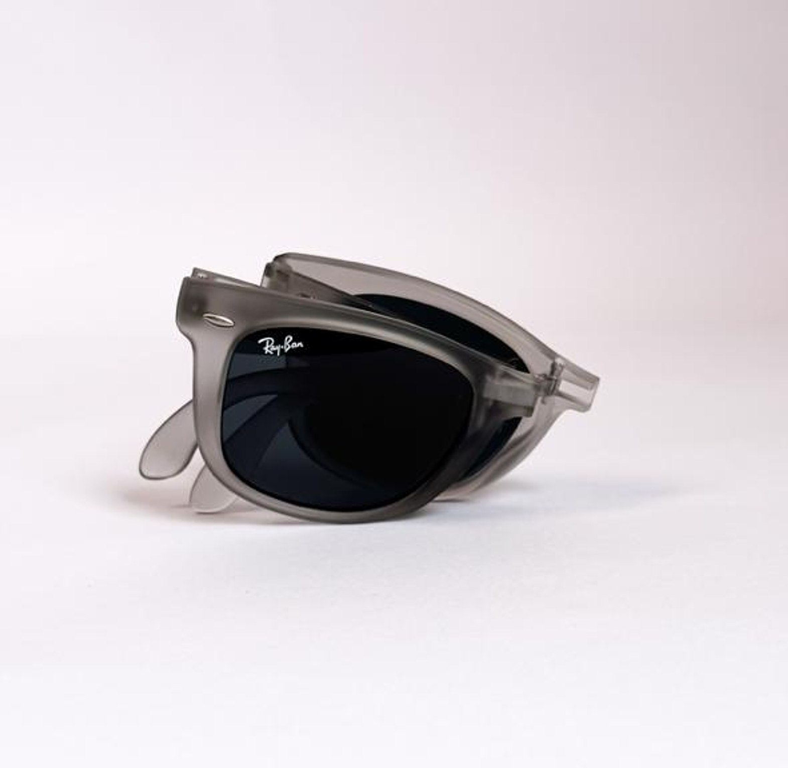 Rayban Foldable Grey image