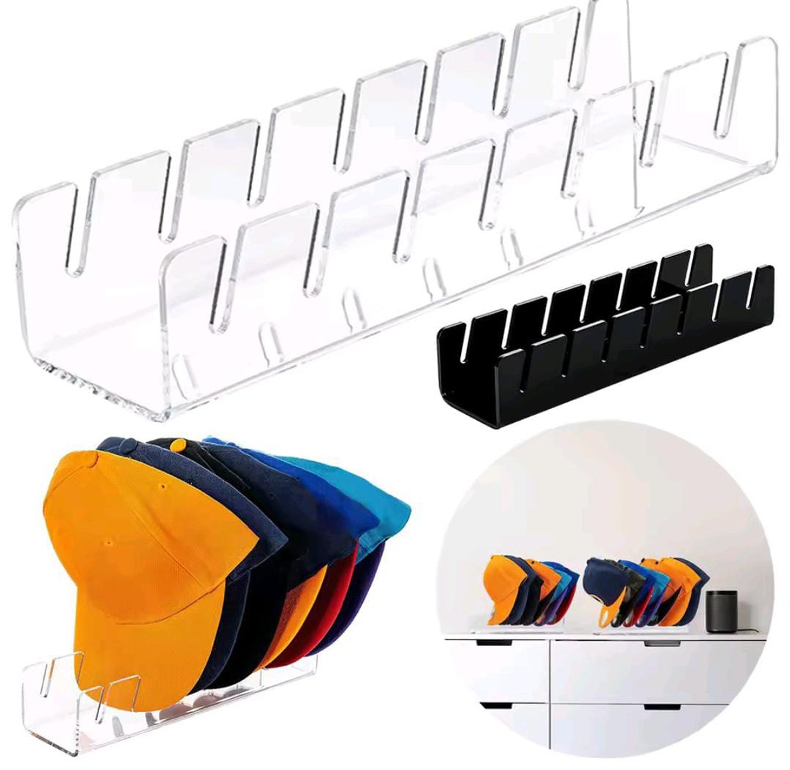 Baseball Cap Display Rack  image