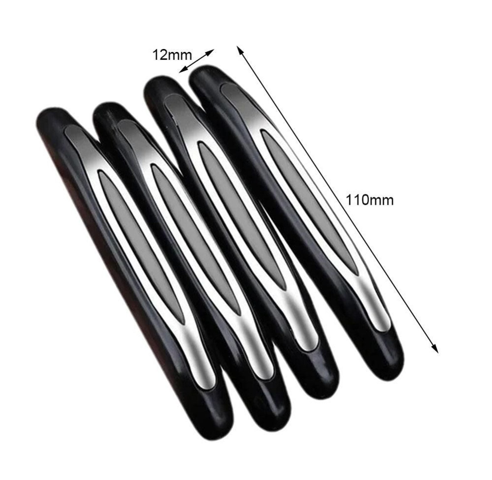 4pcs Car Door Protector Guard Strip Scratch Protector image