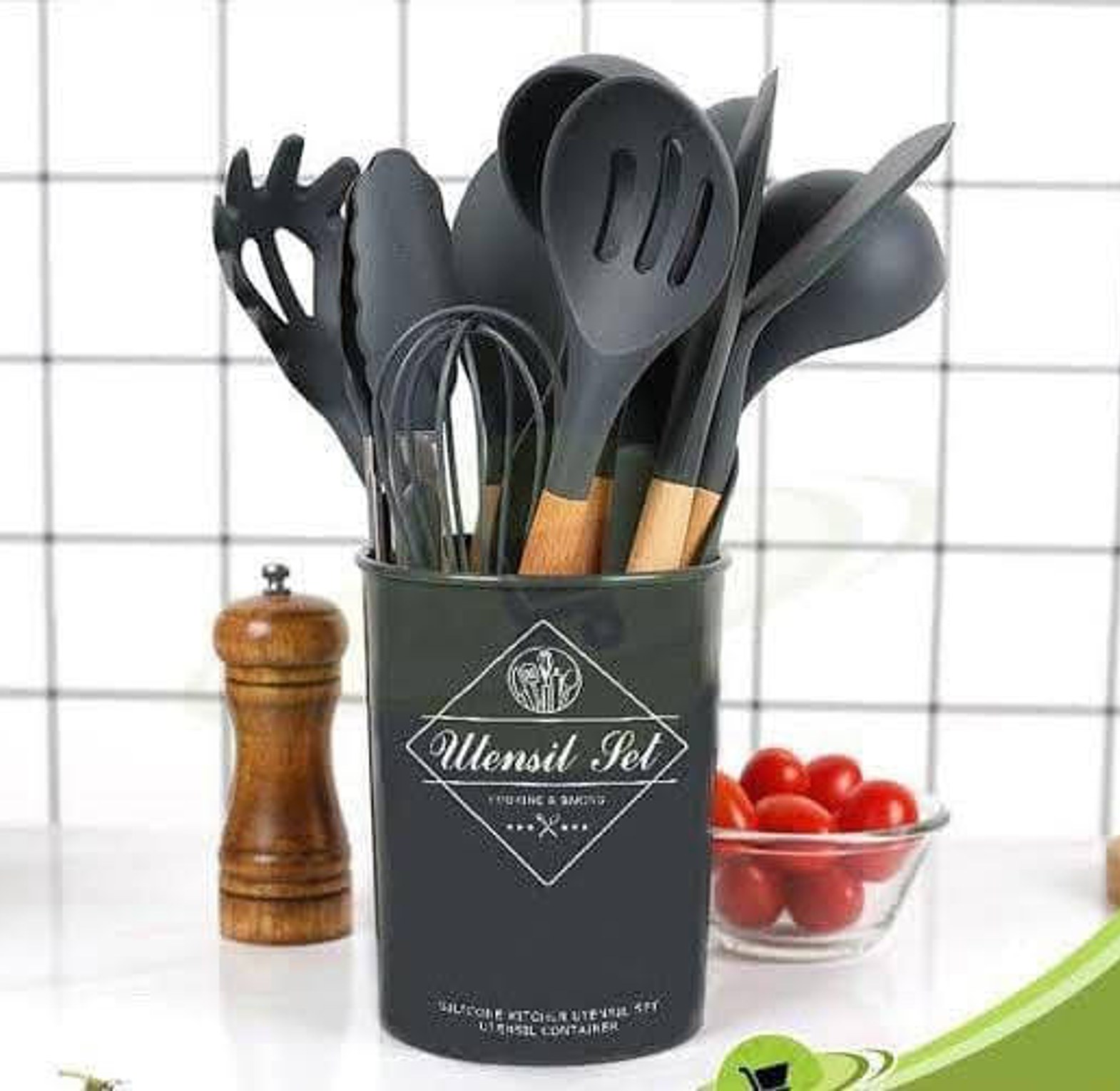 Silicon 12 PCS SPOON SET image