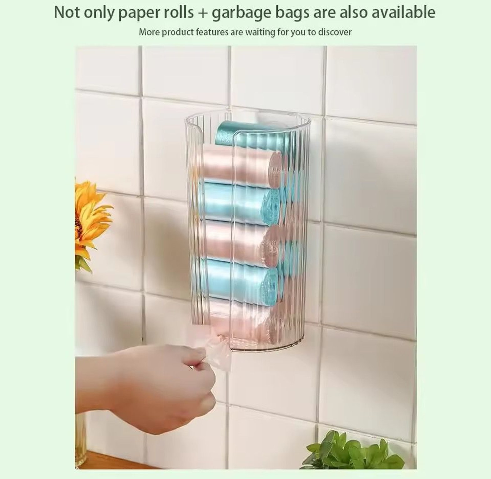  Wall-mounted Bathroom Tissue Box image