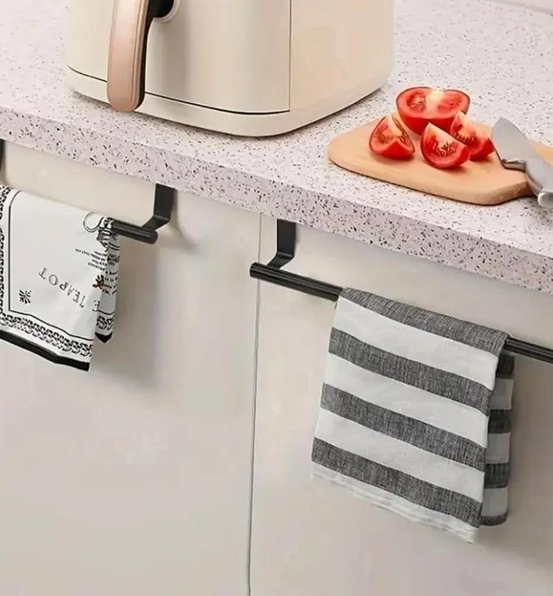 Stainless steel kitchen cabinet rack image