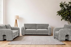 DUNE 6 Seater Fabric Sofa (3+2+1) thumbnail 1