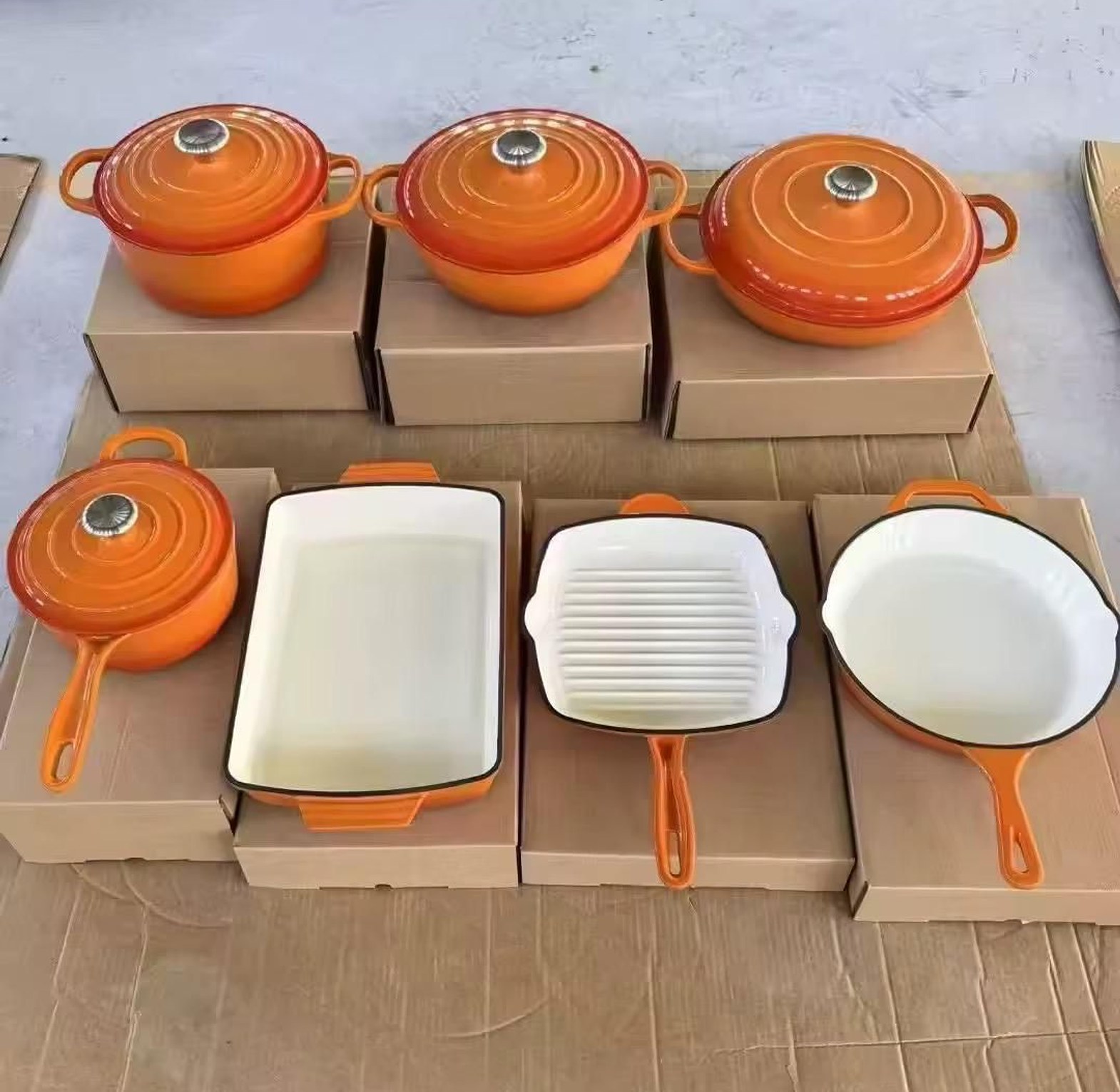 11-Piece Cast Iron Cookware Set image