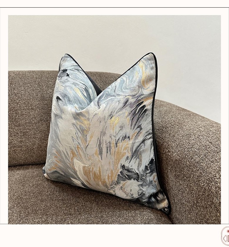 Luxury Jacquard cushion cover image
