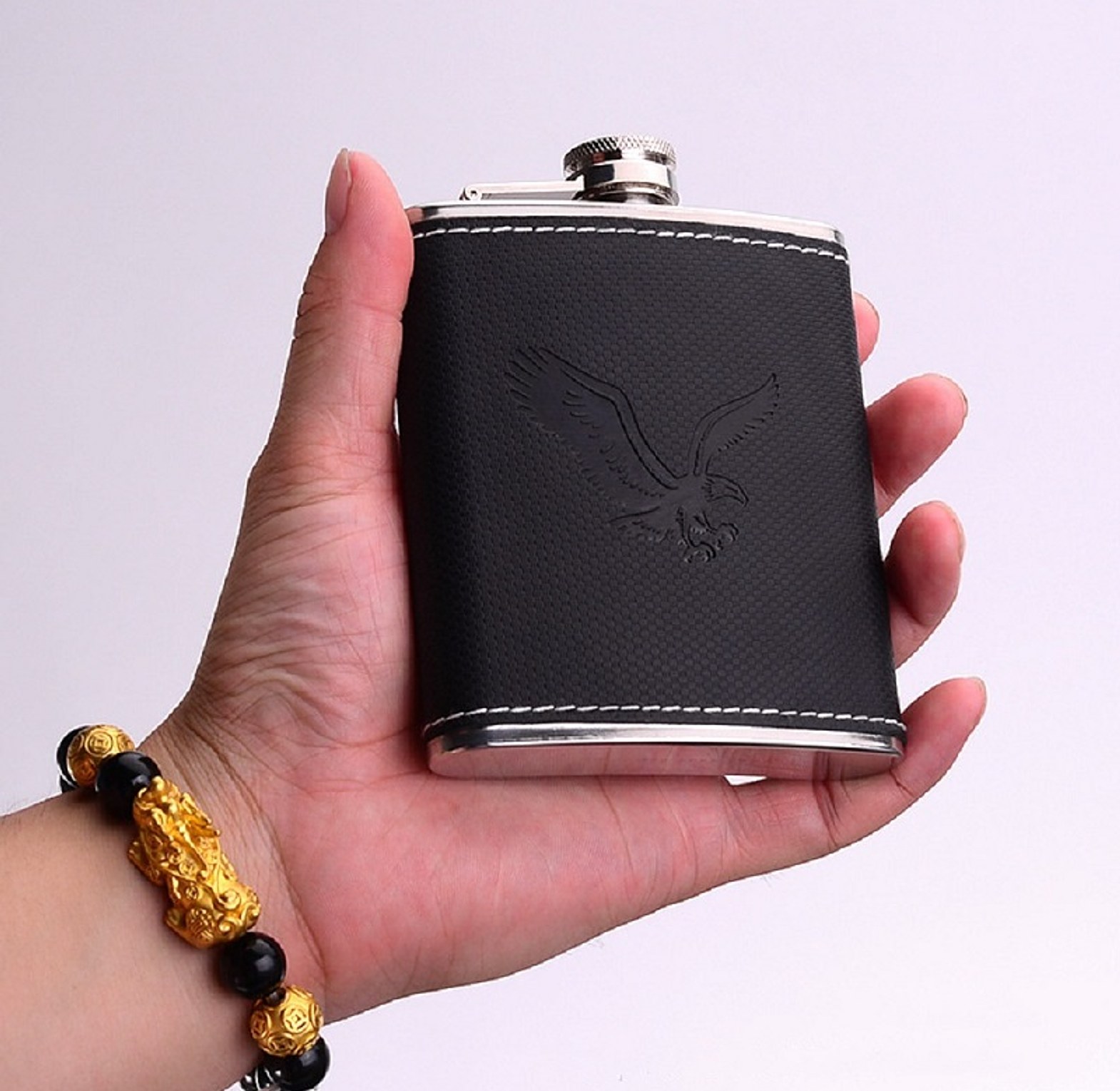 Hip Whisky Flask, Liquor Bottle image