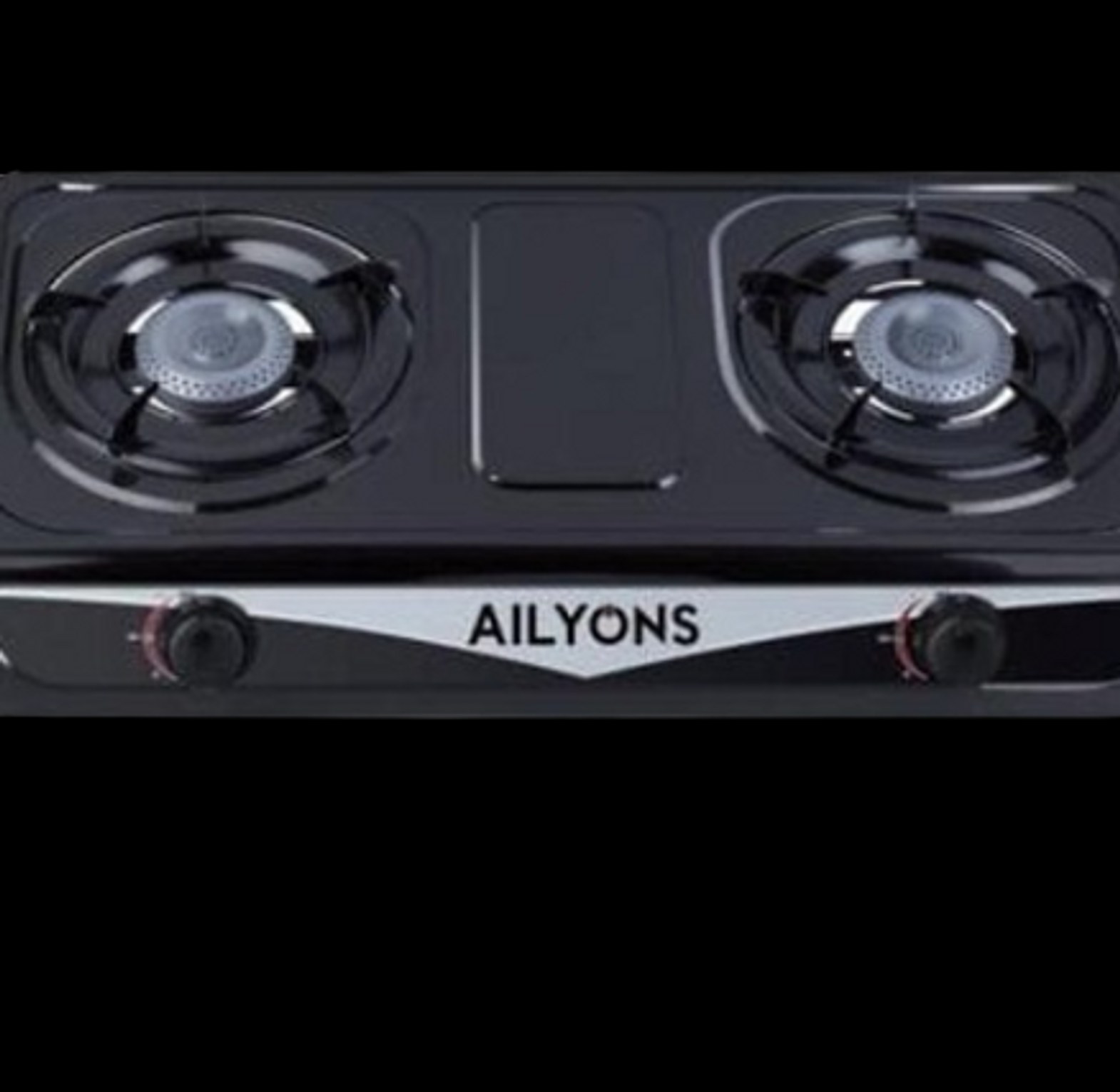 AILYONS 2 Burner Table Top stainless steel gas stove cooker image