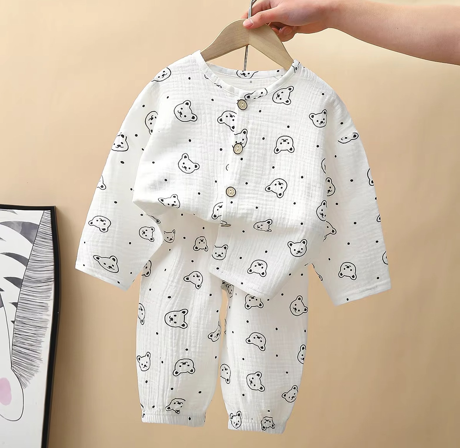 Muslin Cotton Pajamas image