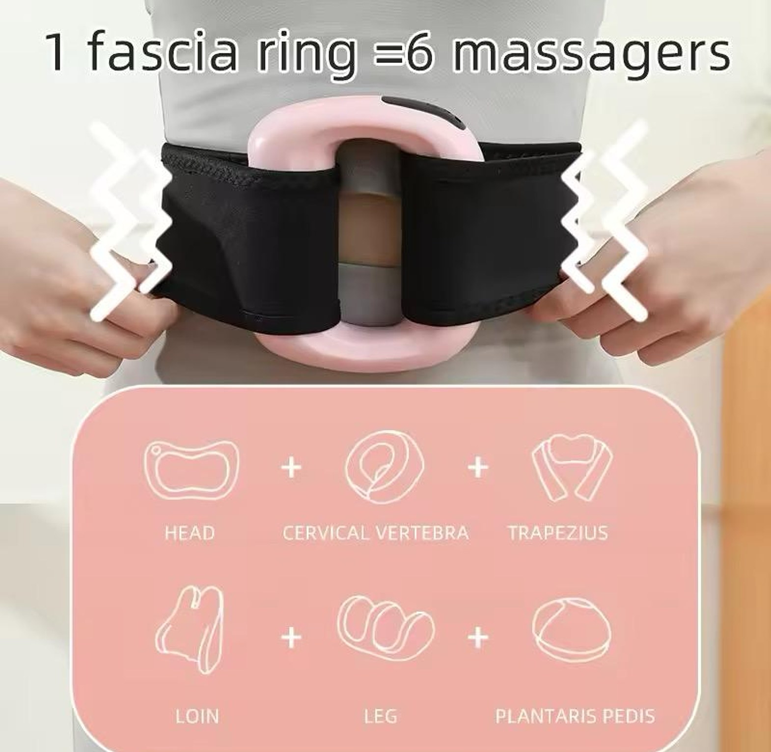 Electric Handheld Vibration Massage Gun image