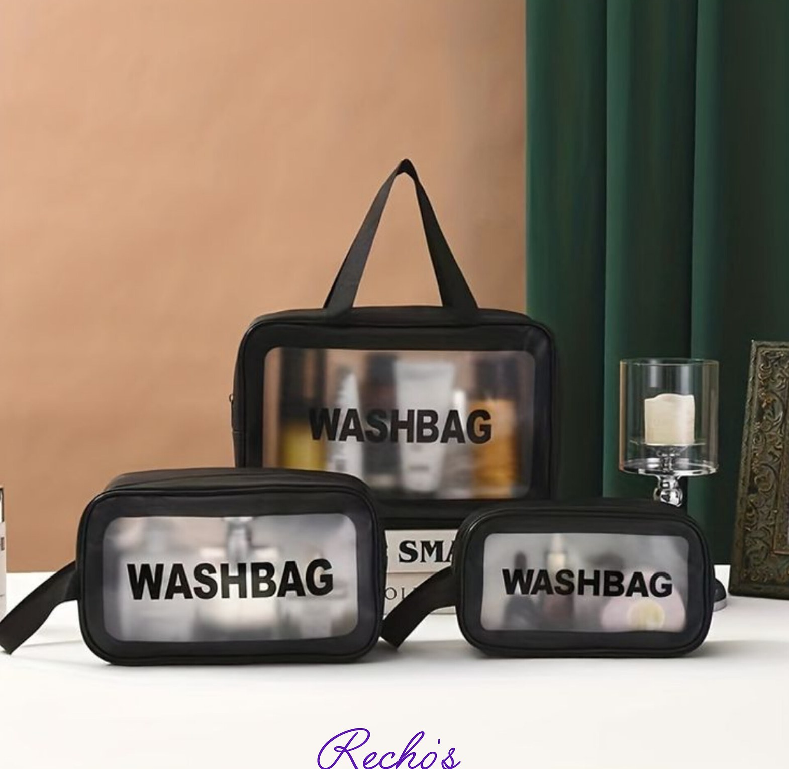Cosmetics/toiletries washbags image