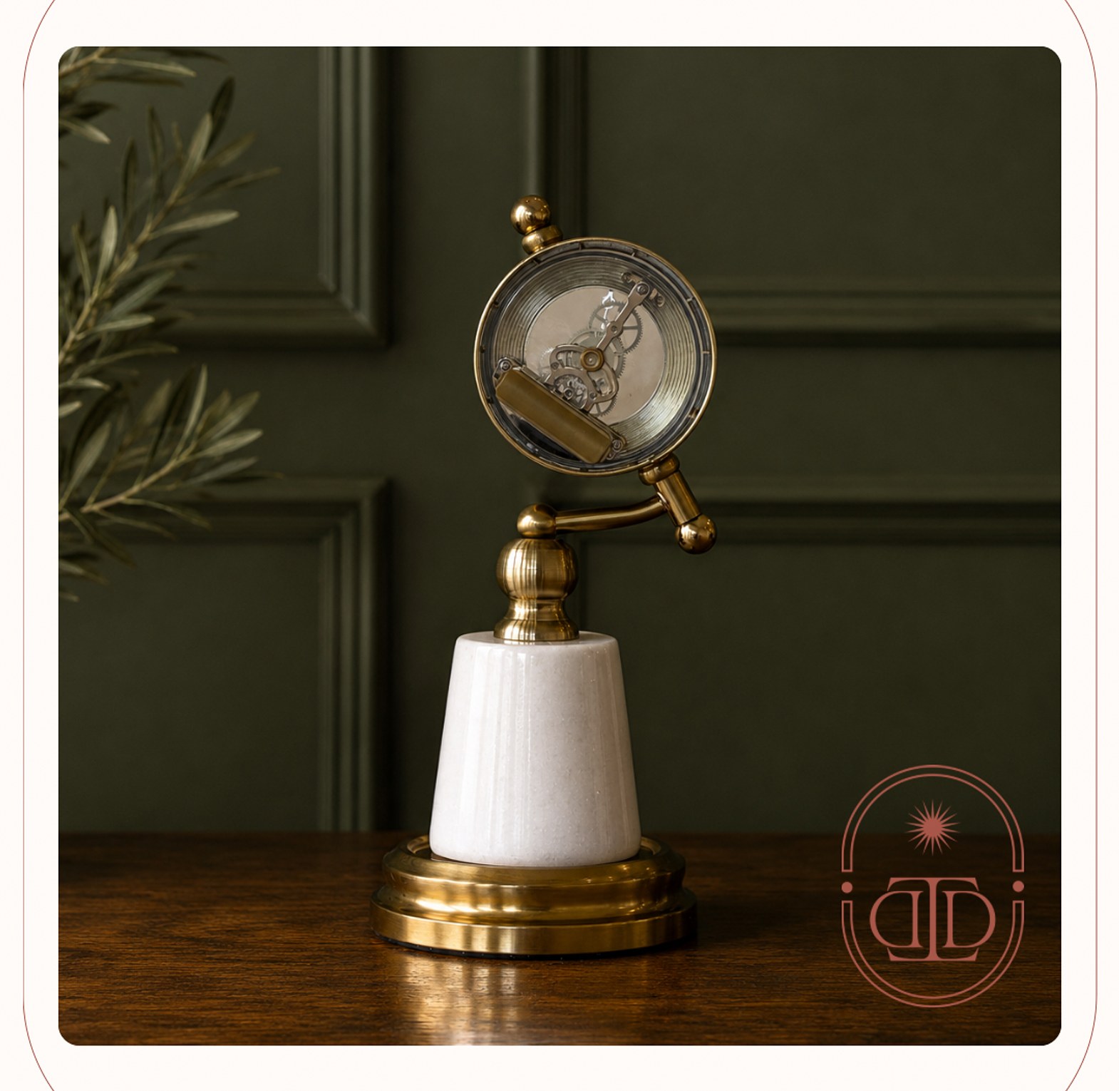 Retro Skeleton Clock. image
