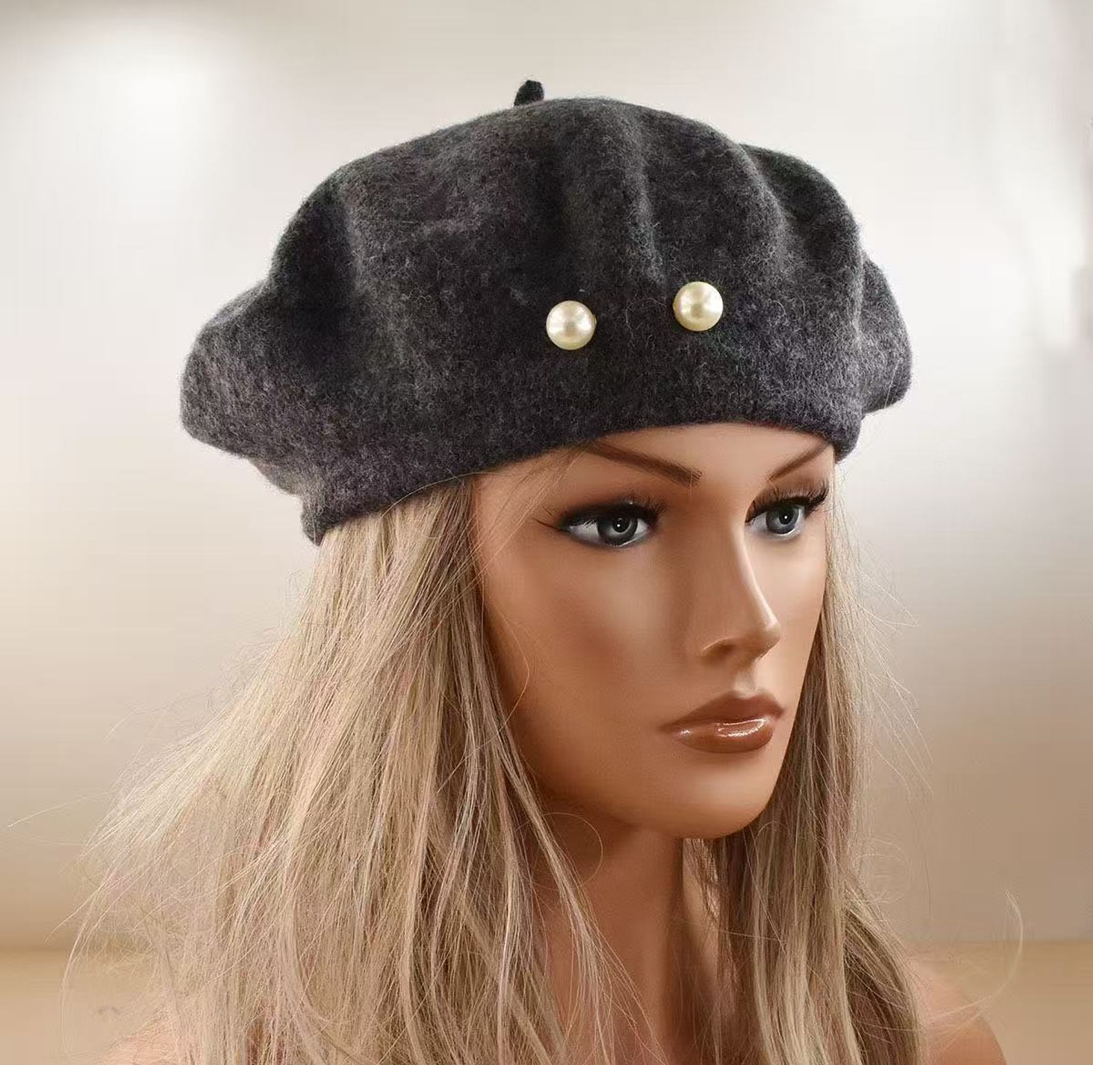 Women’s Pearl Beanie Hat image