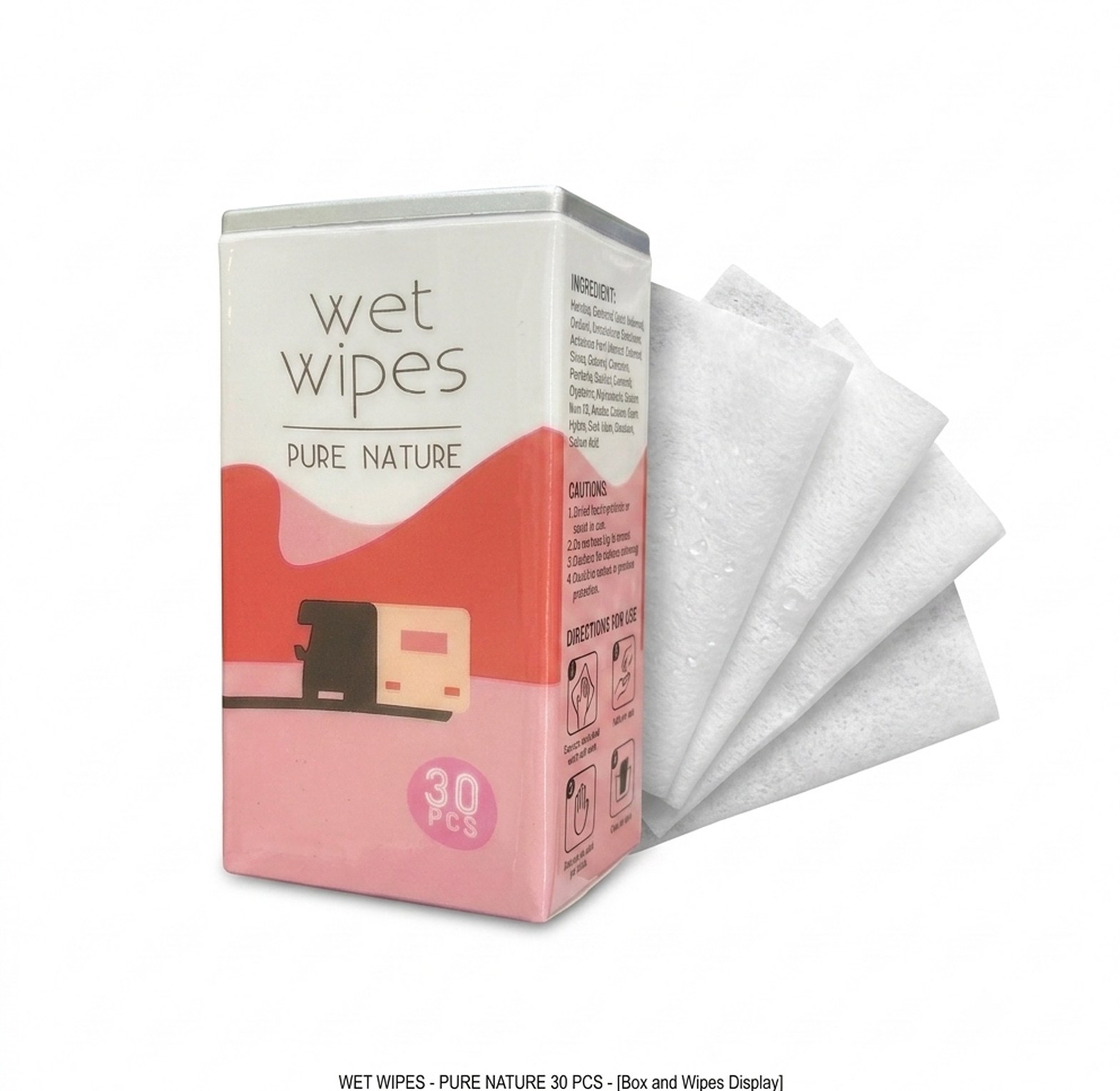 Wet Wipes Pure Nature  image