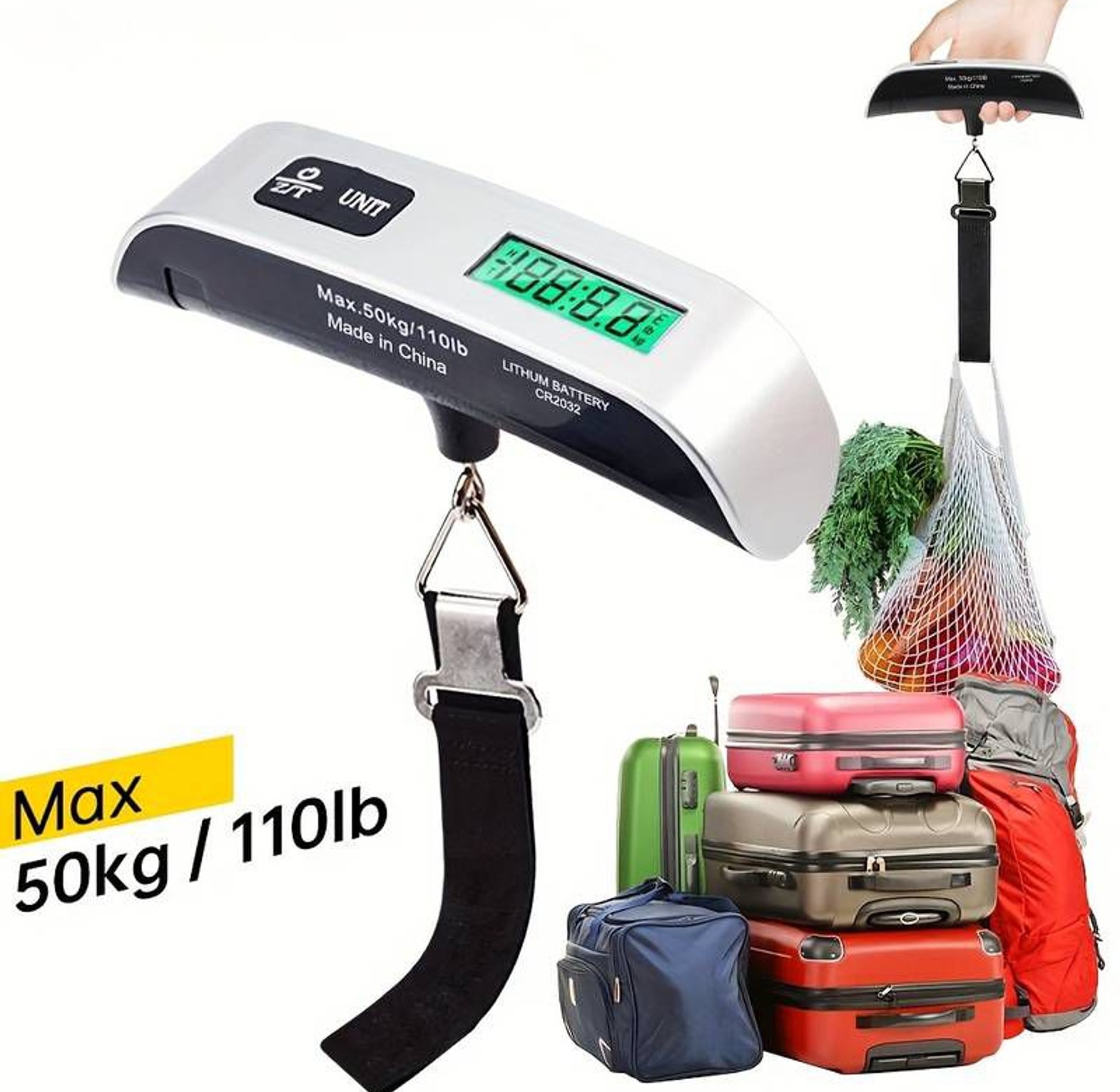 Portable Digital Luggage Scale for Travels image