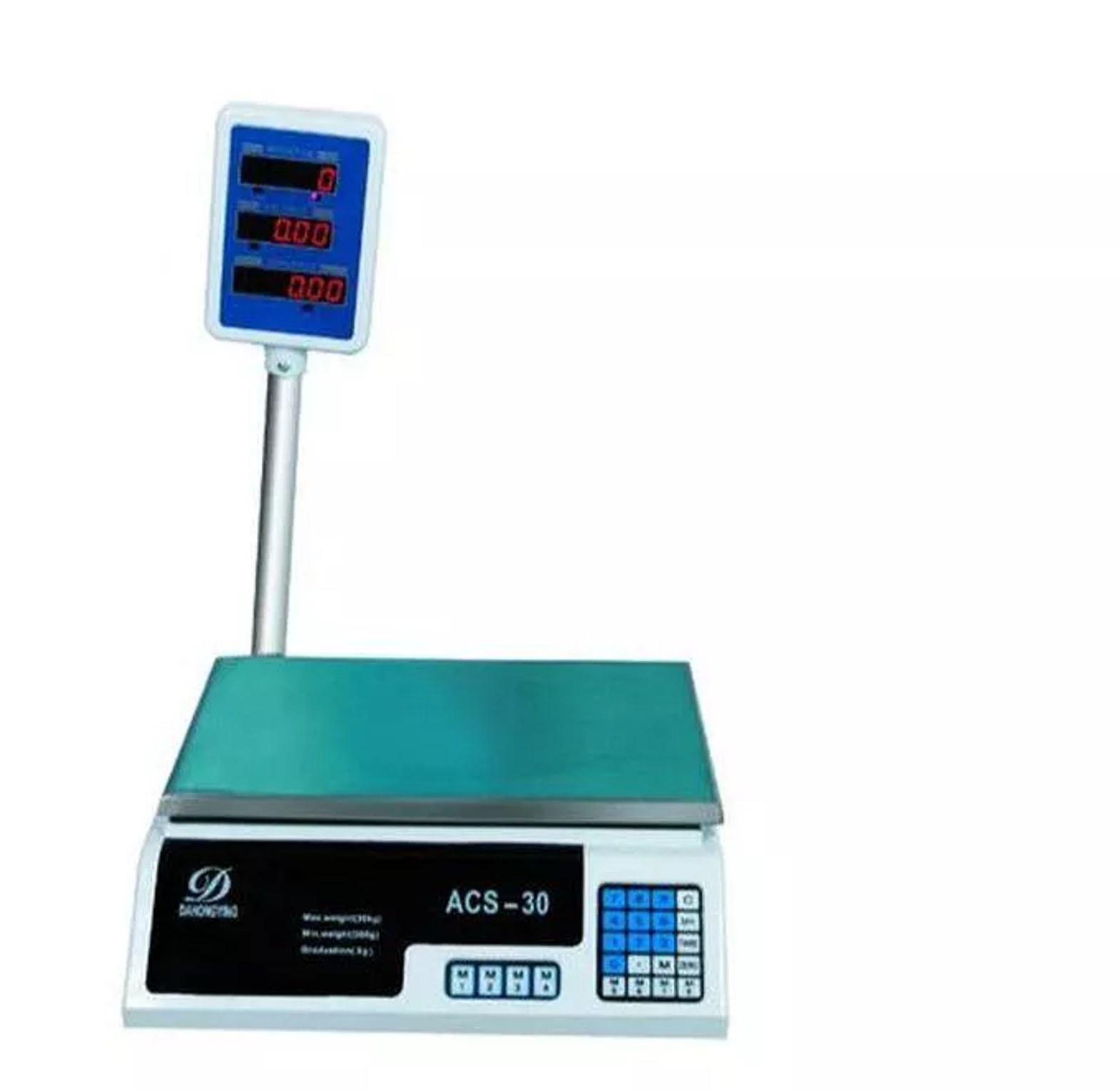 30kg digital scale with pole image