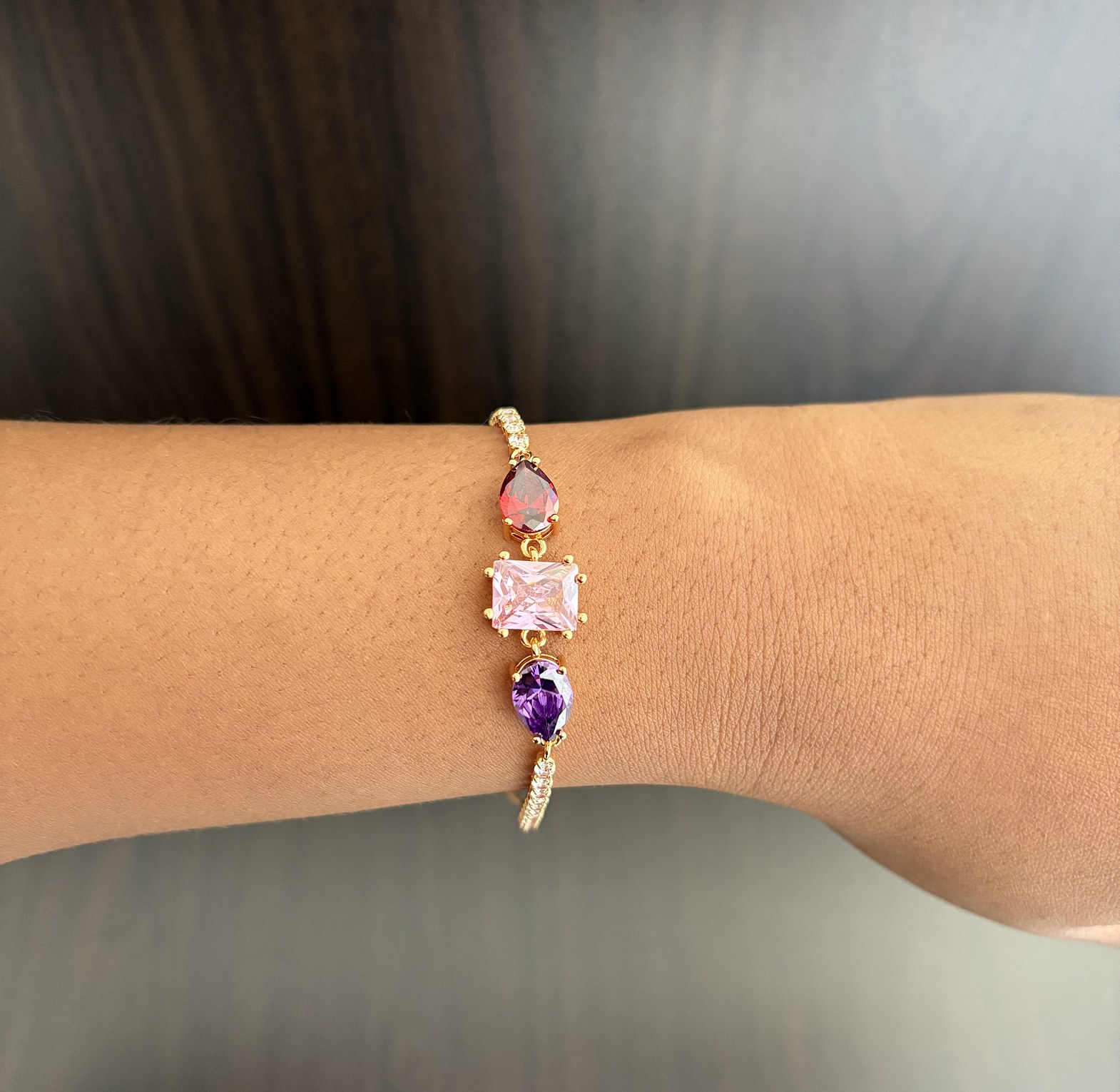Cassia Bracelet ( Draw String) - Multicolored  image